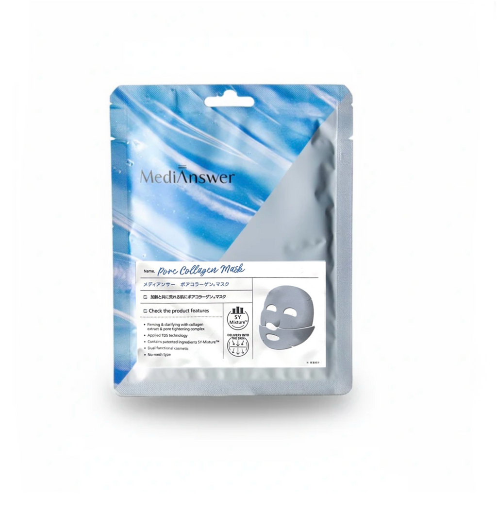 MediAnswer Pore Collagen Mask Firming & Pore-Refining (Single Sheet)
