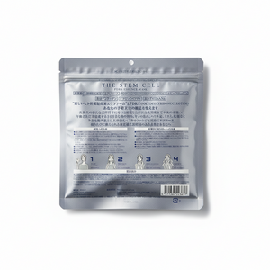 The stem cell package on a white background